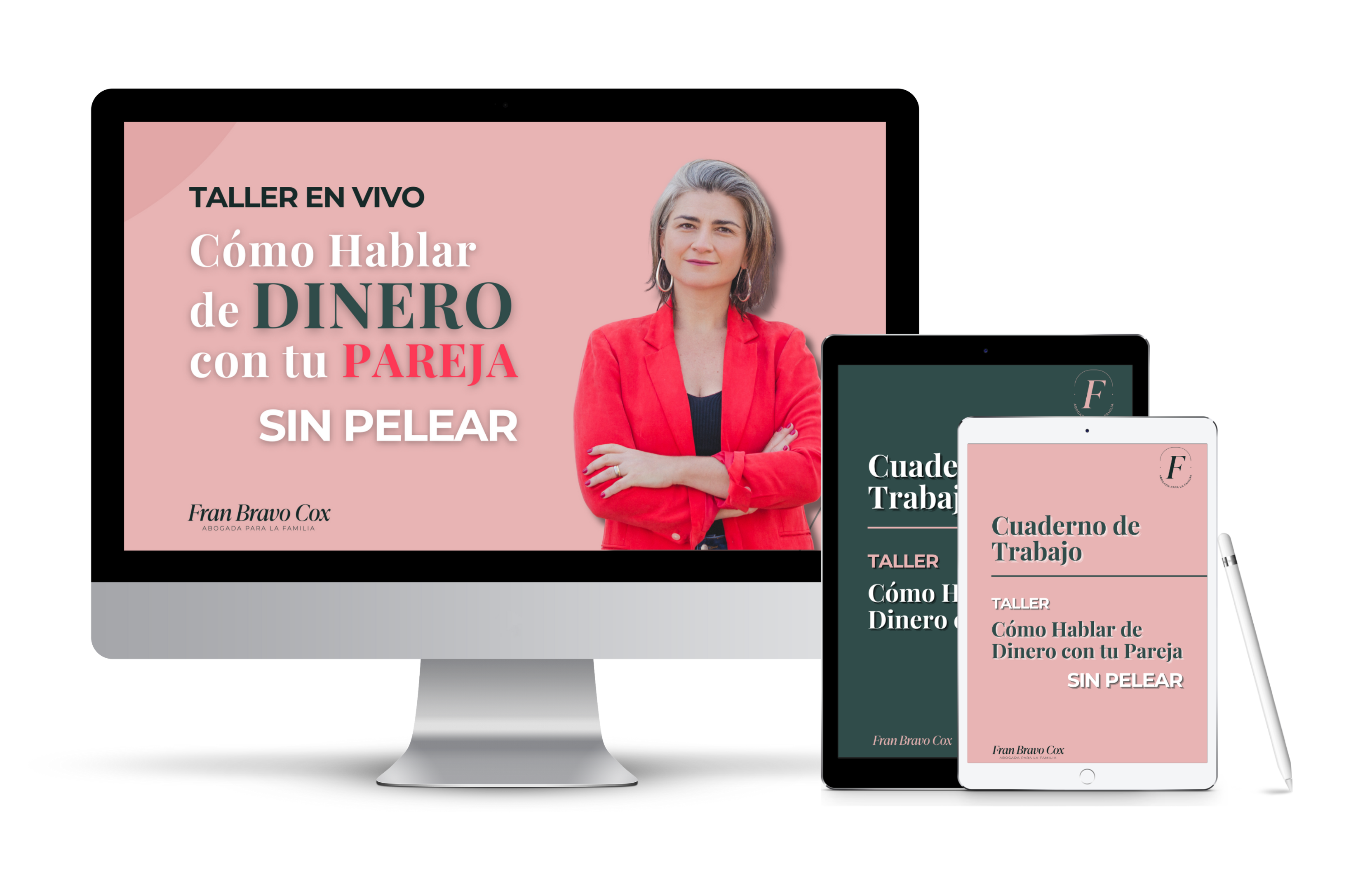 Fran Bravo Cox Abogada - Equidad para la Familia - Taller Cómo Hablar de Dinero con tu Pareja Sin Pelear